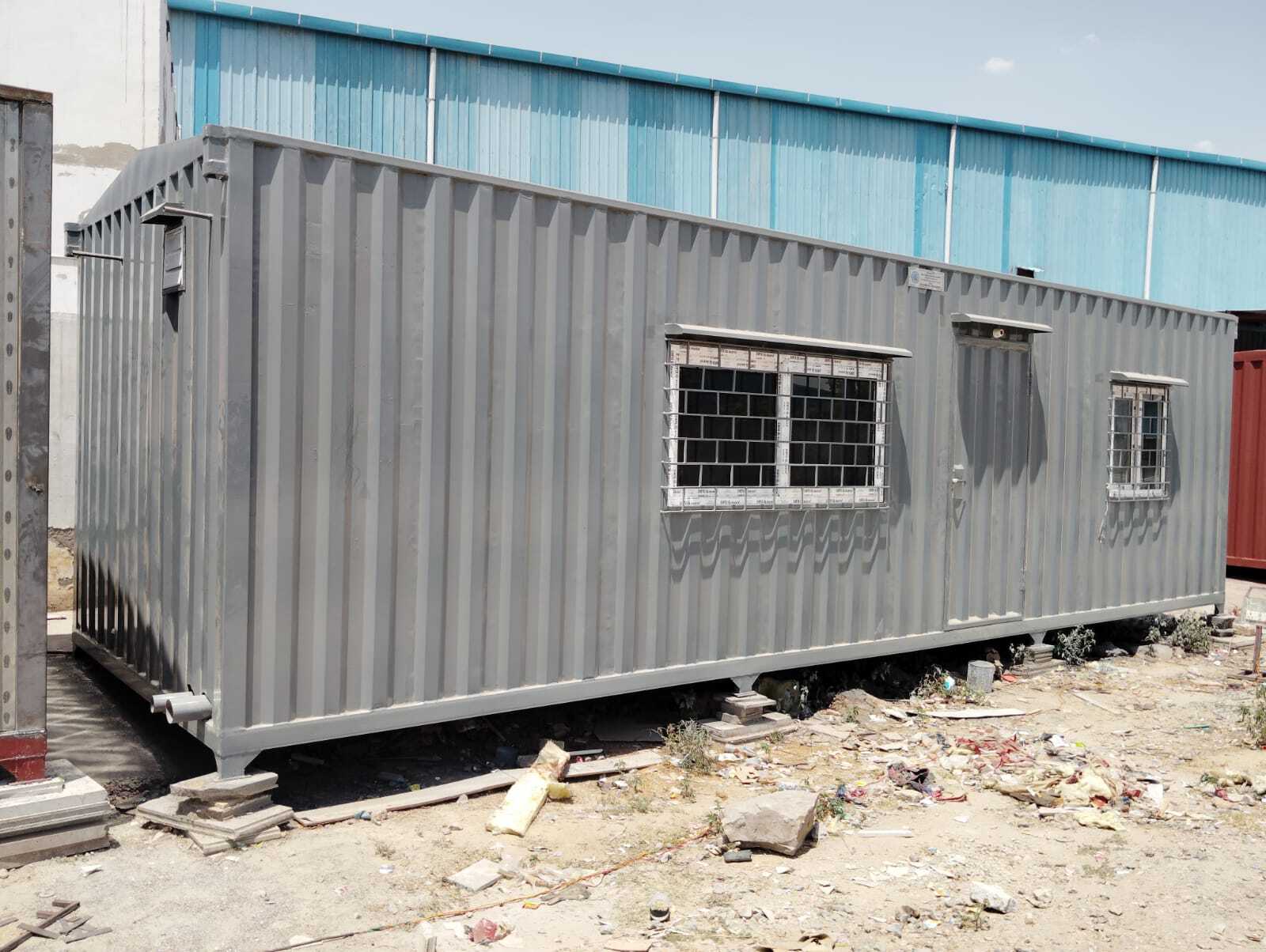 Site Office Container - Color: Grey