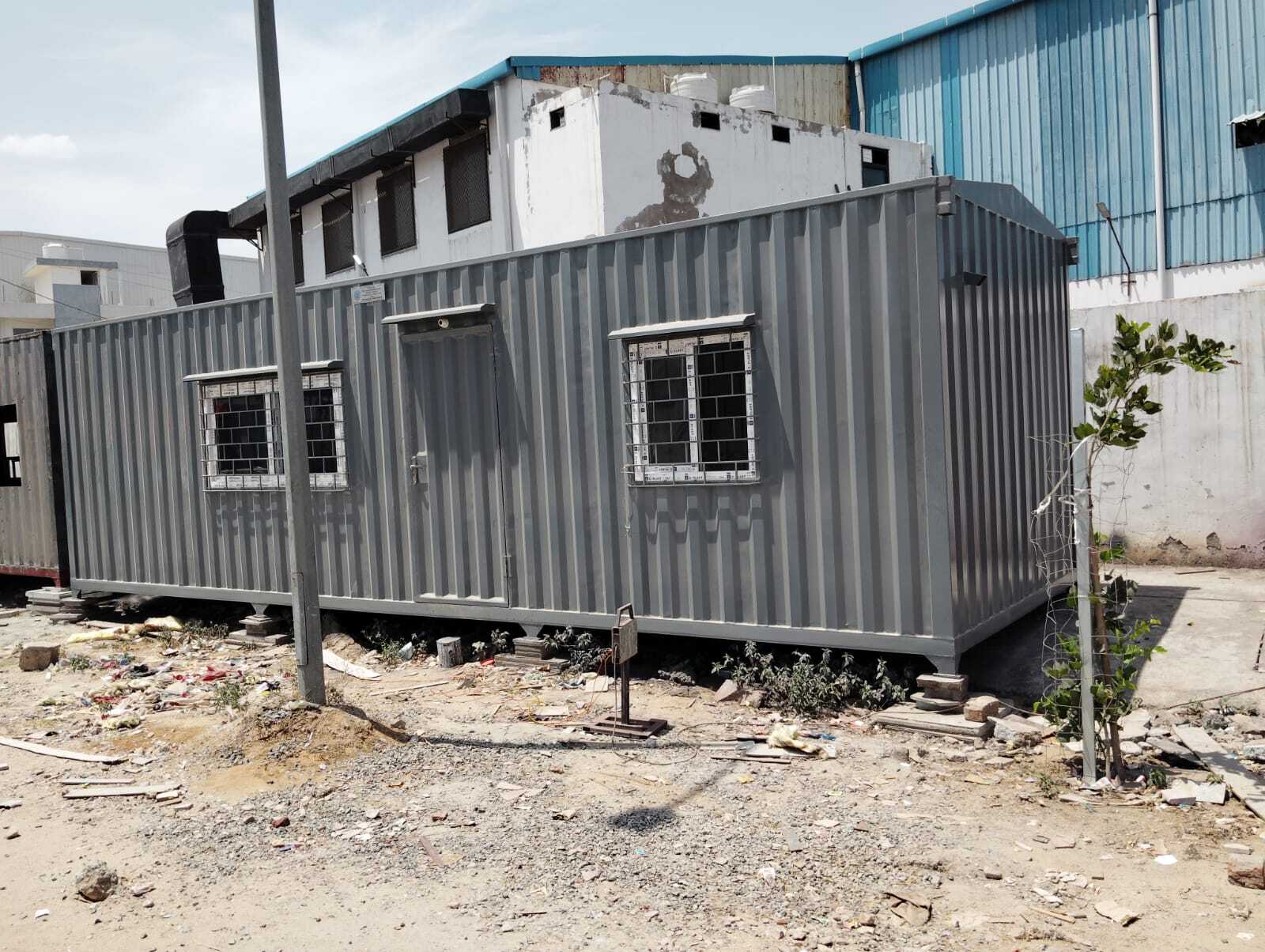 Site Office Container - Color: Grey
