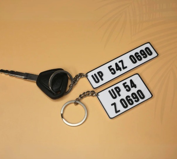 Customized Promotional Keychain - Color: Multiple Color Options