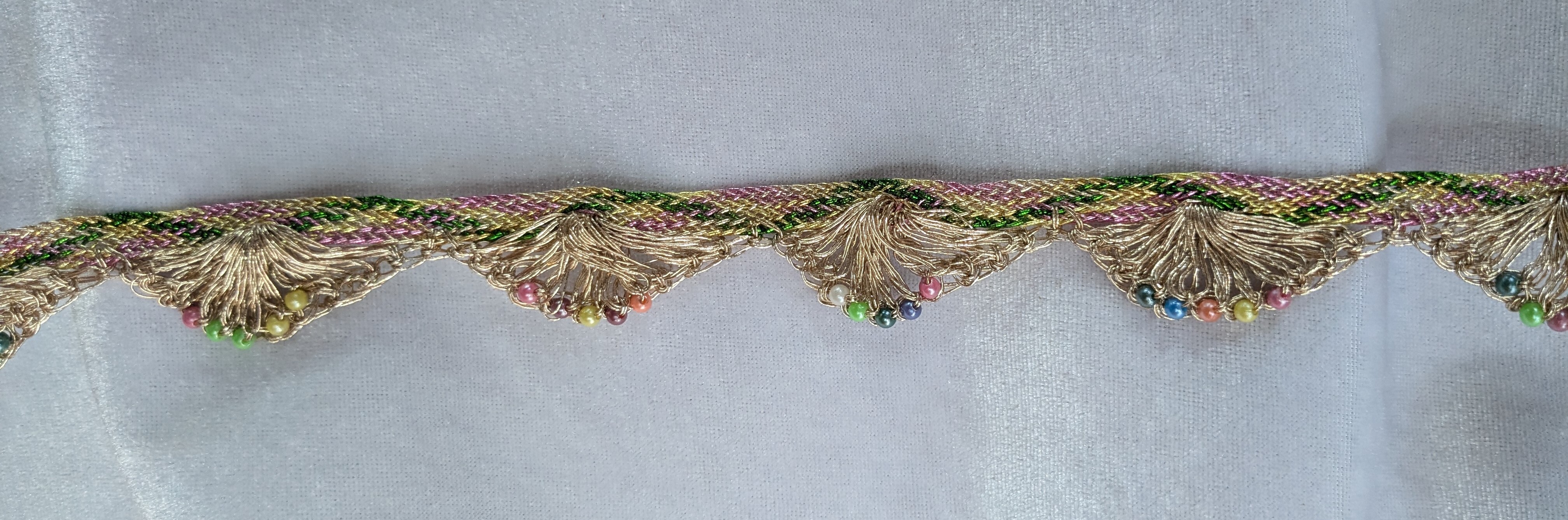 Multi Fancy Lace - Length: 9 Meter (M)