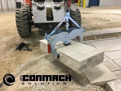 Mechanical Clamp Lifter For Border Stones, Slabs, Block Steps, Kerbstones