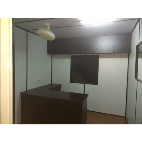 Prefabricated Portable Office - Color: White