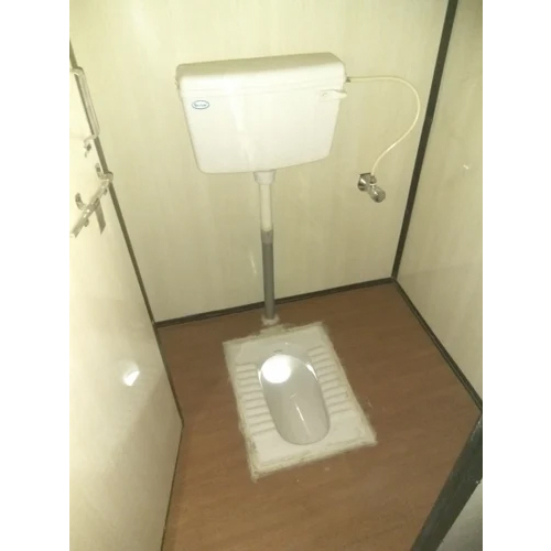 Steel Portable Office Cabin - Color: White