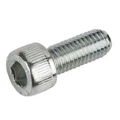 Allen Bolt - Round Head, Polished Silver Finish | Industrial Use, Durable Design