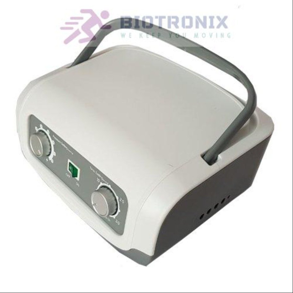 Biotronix Dvt Air Compression Pump - 4-chamber Digital Therapy Device, Touch Screen Control | Effective Lymphedema Treatment, Portable Pneumatic Compression For Enhanced Circulation