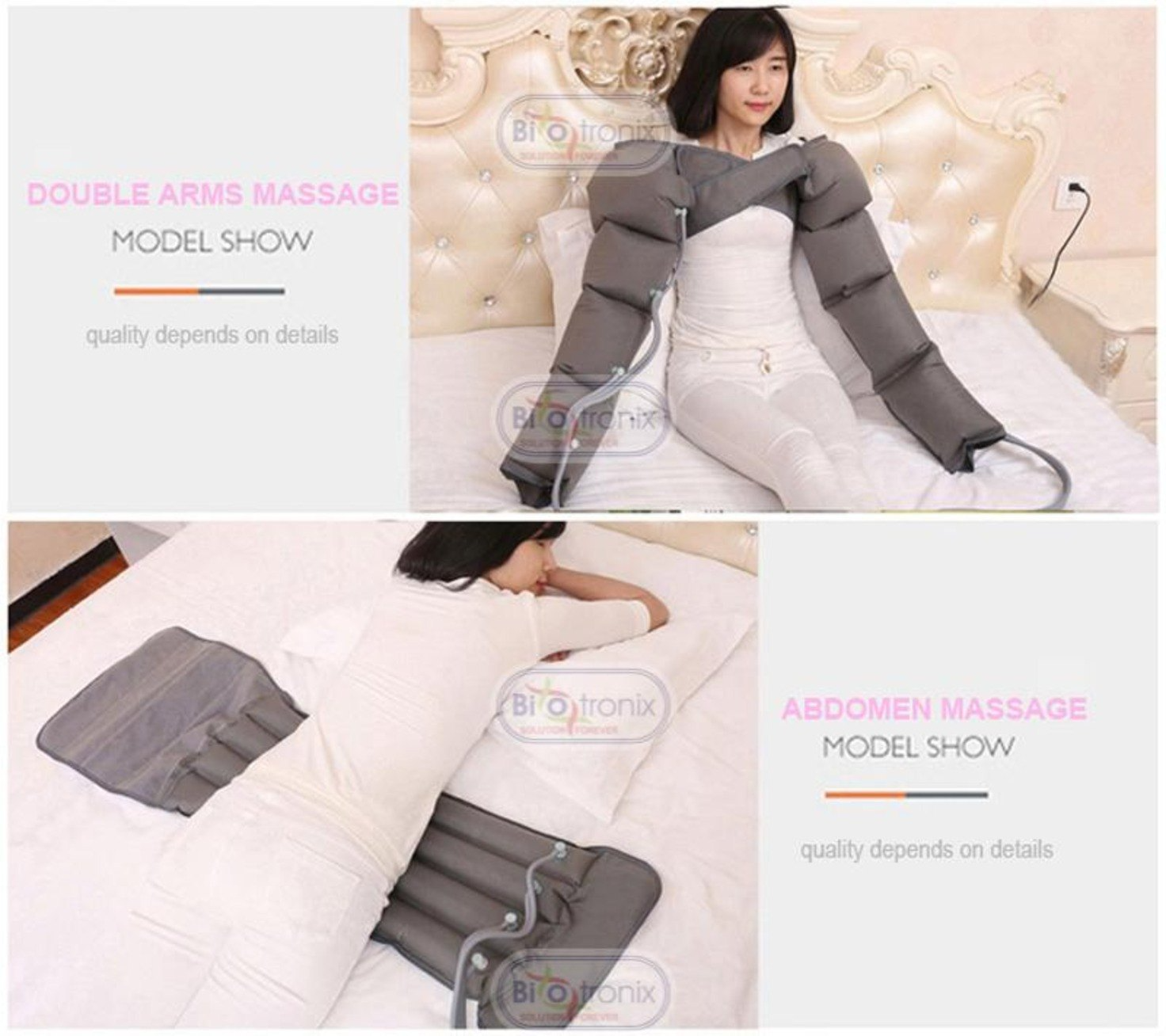 Plastic Flexible Dvt System For Compression Leg Therapy (Dvt Manual, 4-chamber), For Pain Relief, Reusable - Age Group: Women