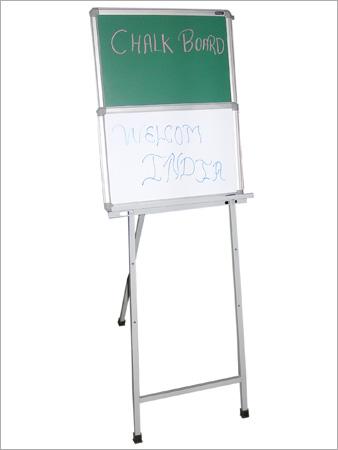 Green Felt Notice Cum White Board (combination Board)
