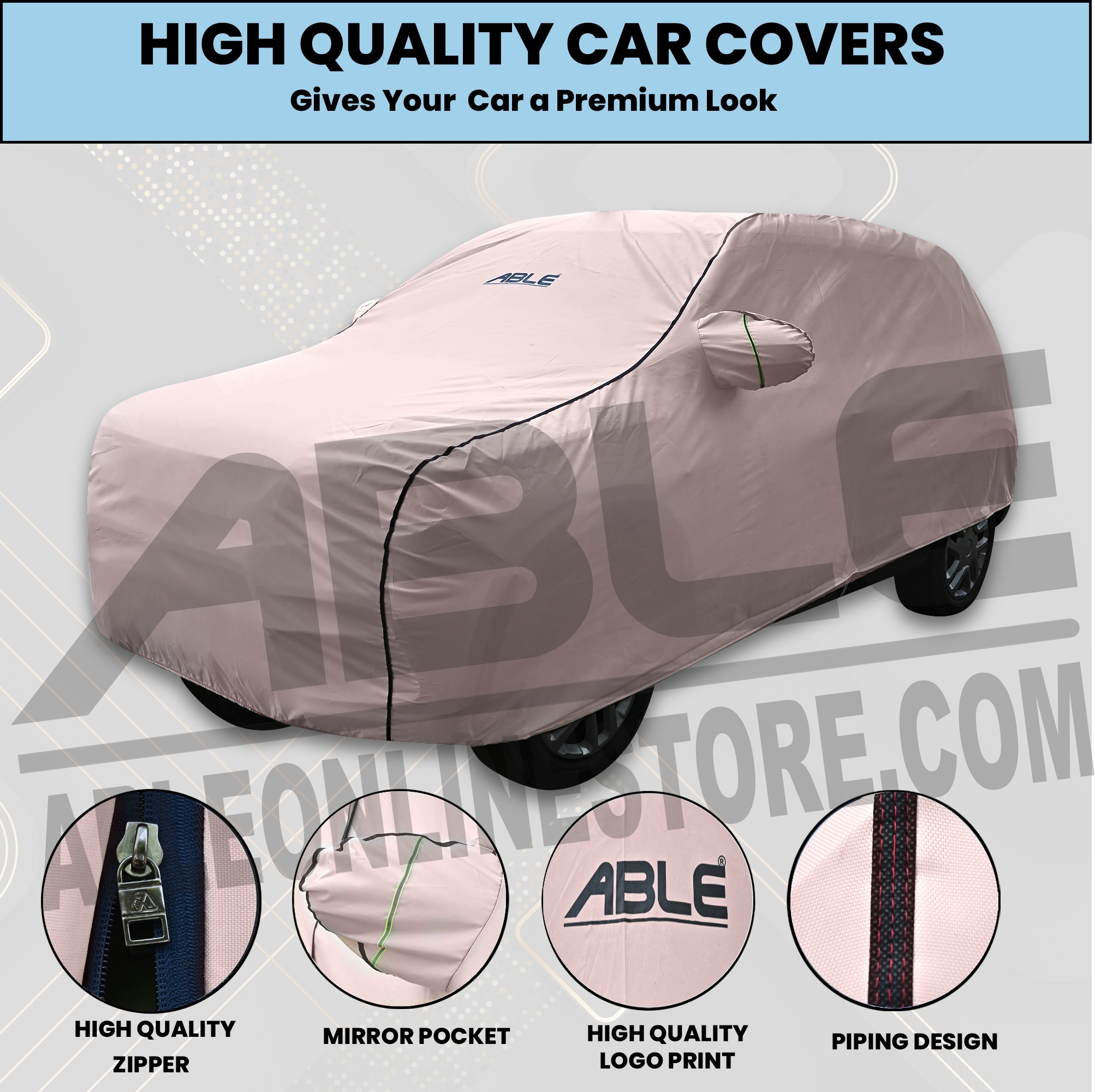 Crystal Uly Coating Waterproof And Water Repellent - Color: Grey