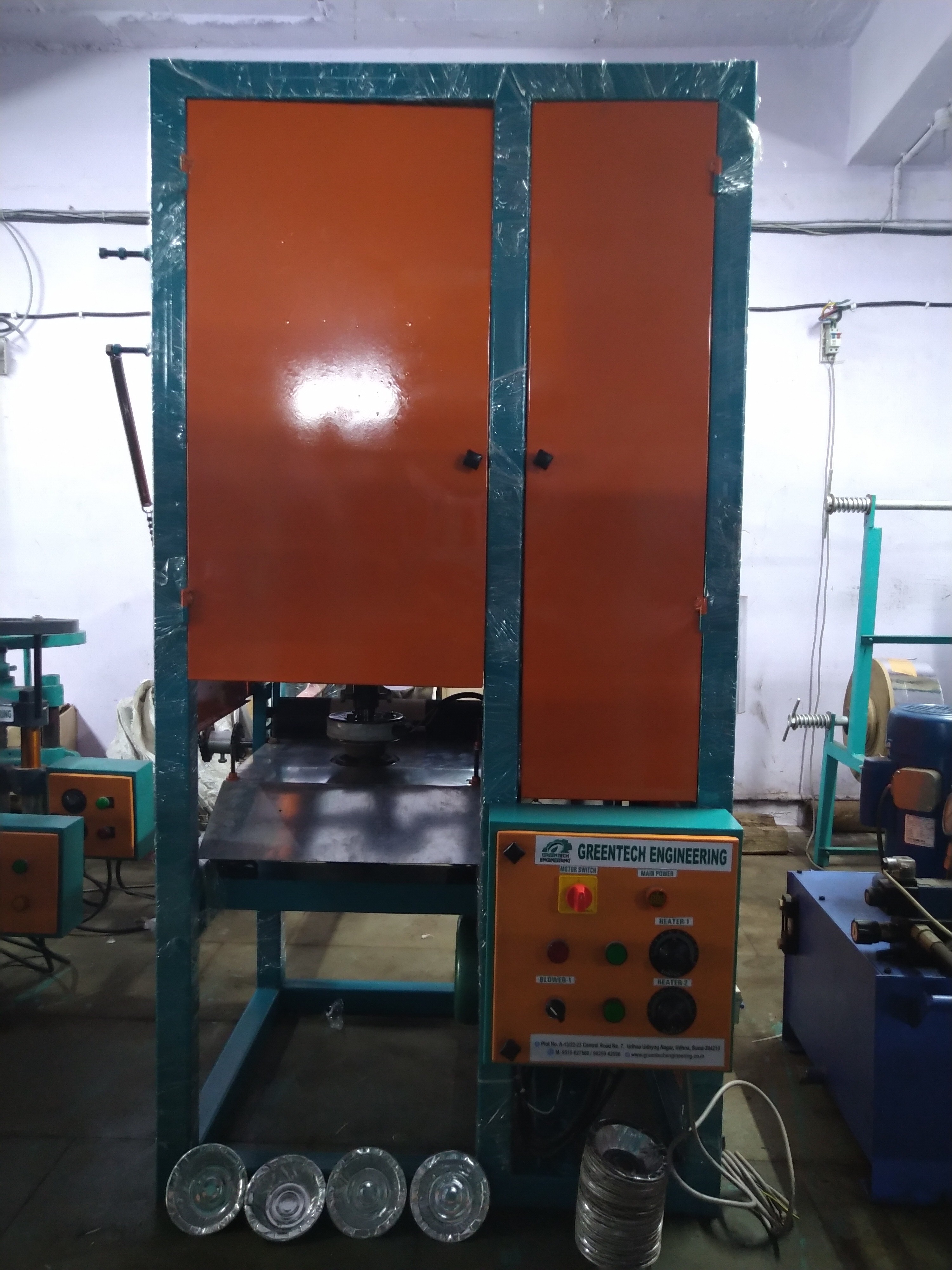 Fully Automatic Fancy Paper Plate Making Machine - Warranty: One Year Of Motor
