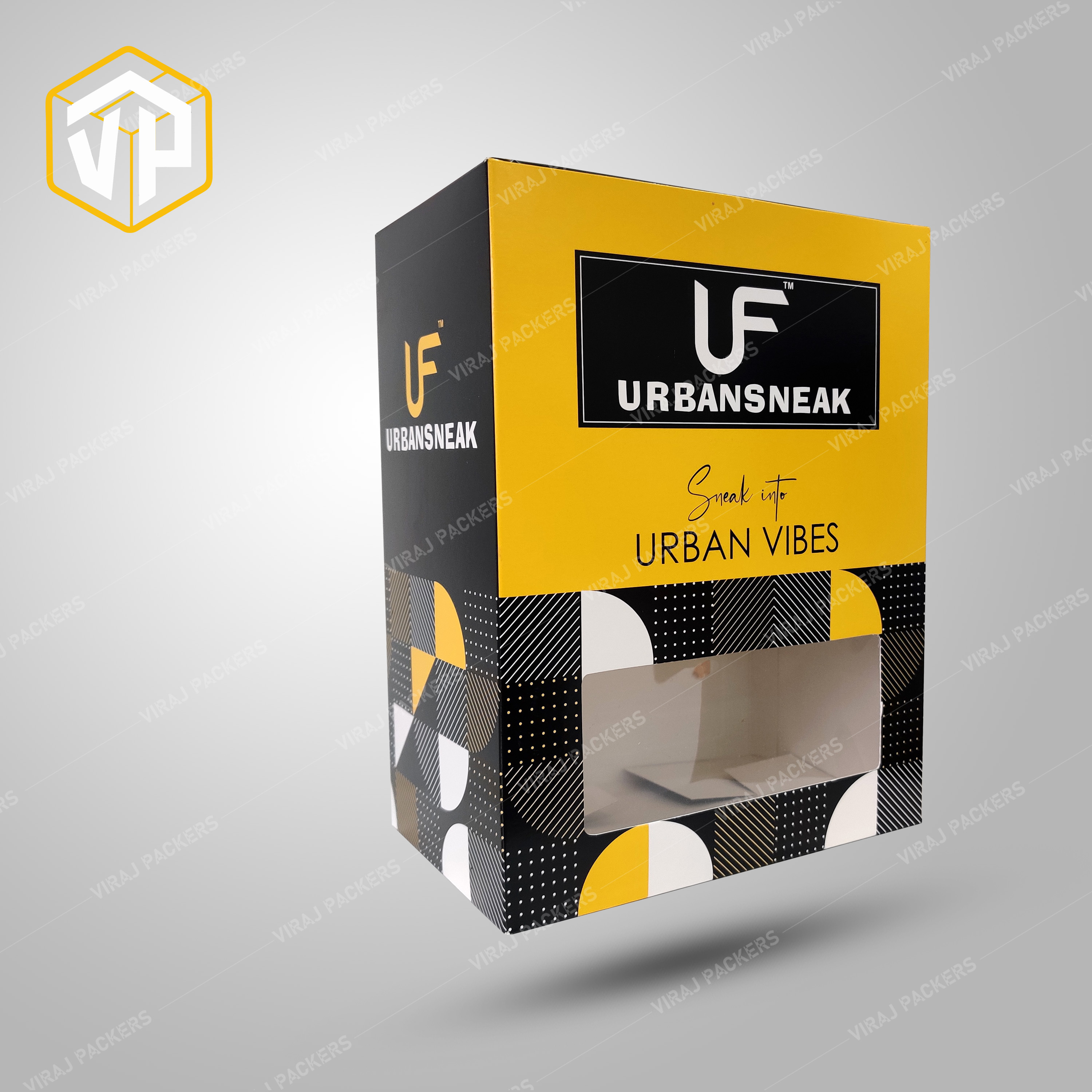 Premium Multicolor Sock Packaging Box With Display - High-quality Material, Customizable Size And Design , Glossy Laminate Finish For Stylish Protection