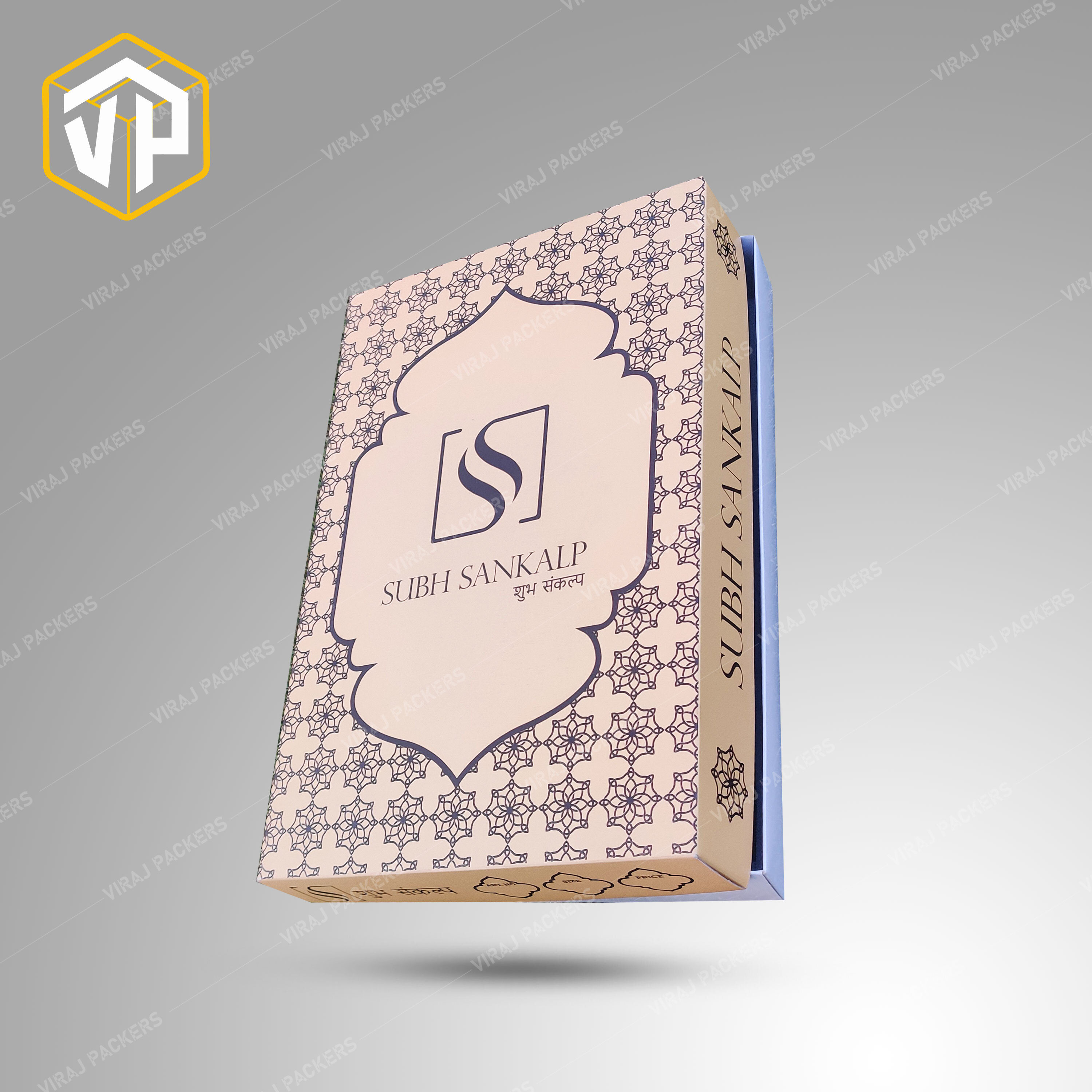 Garment Packaging Box - Paper, Customized Size, Glittering Glossy Lamination | Stylish Presentation, Durable Storage, Impactful Branding