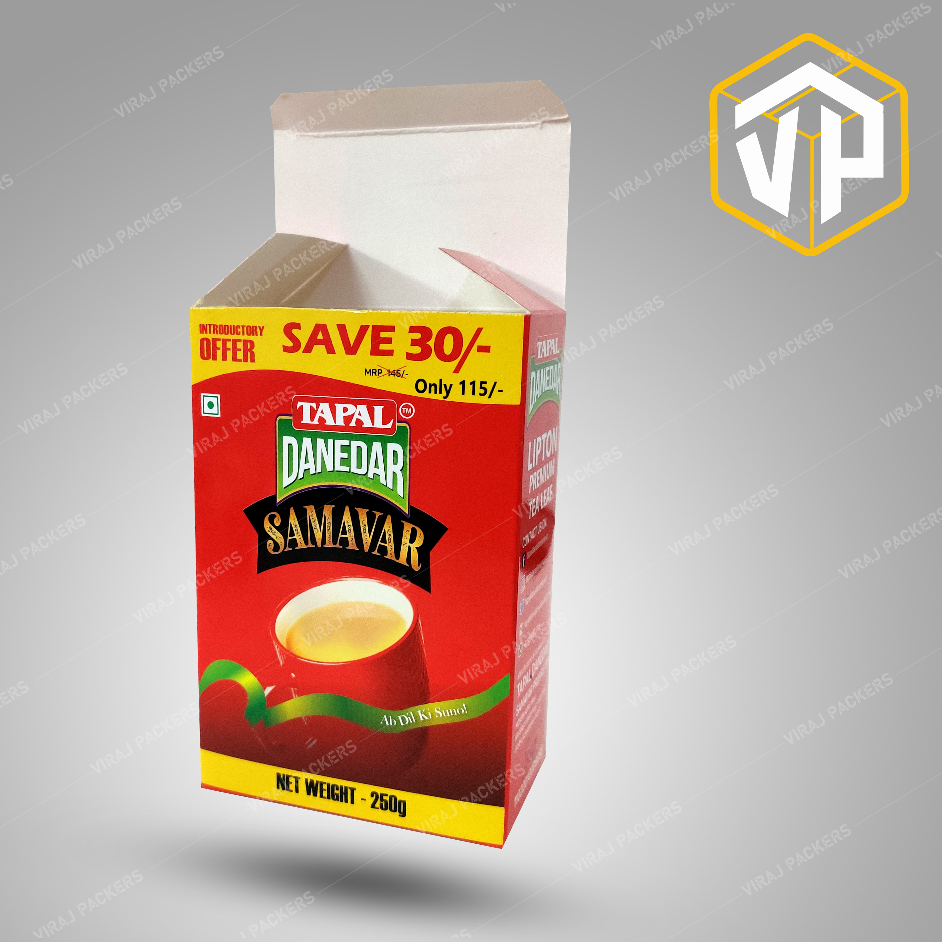 Custom Printed Tea Powder Packaging Box - Food-grade Material, Fully Customizable Size And Design | Secure Storage, Professional Presentation