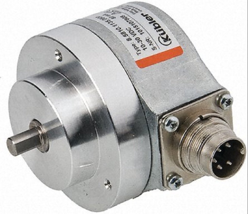 Incremental Encoder - Stator Coupling, 63 Mm Diameter, Ip65 Rating | 360 Ppr, Push-pull, 1 Year Warranty, Silver Color