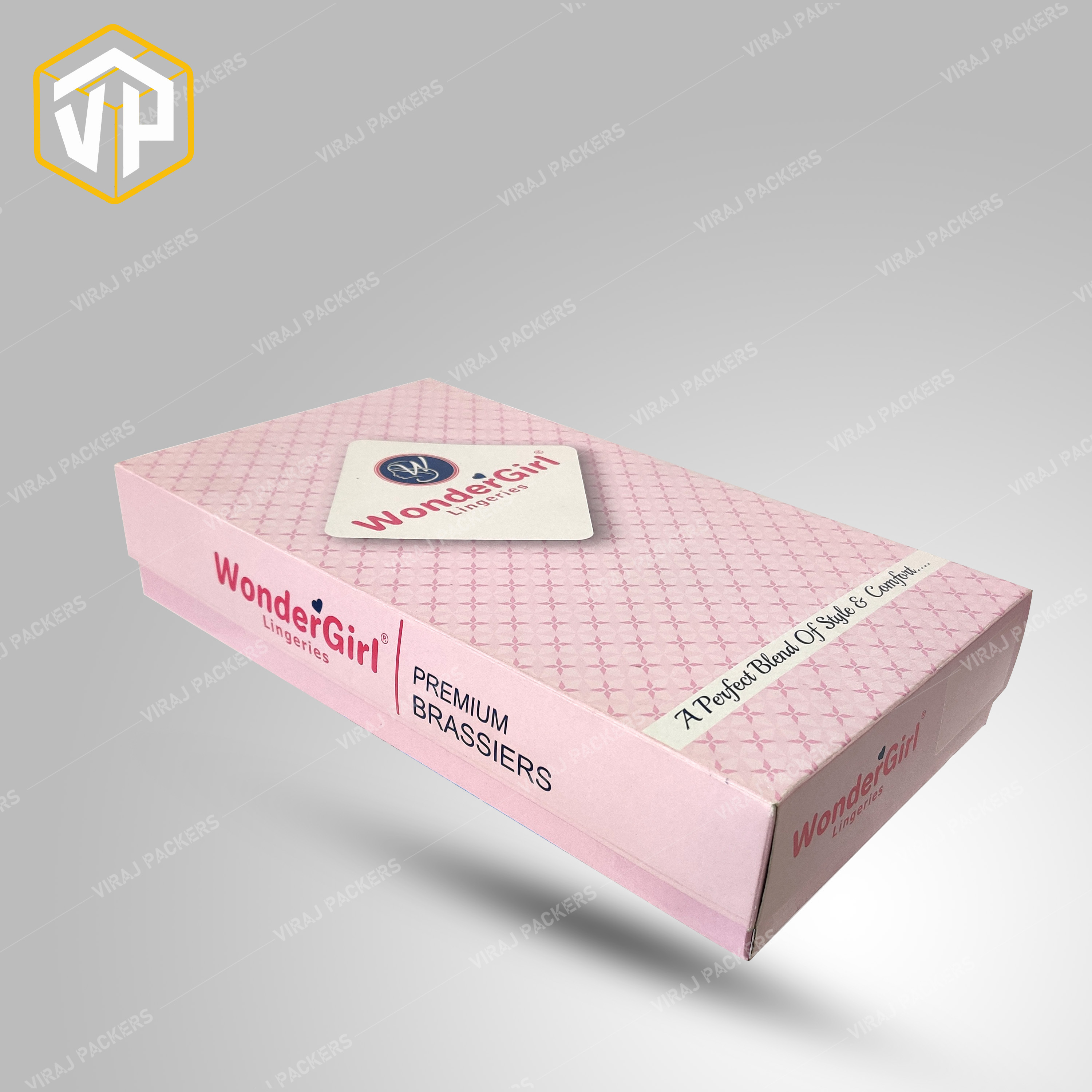 Inner Wears Packaging Box - Eco-friendly Material, Customizable Size And Design | Secure Storage For Undergarments, Professional Presentation