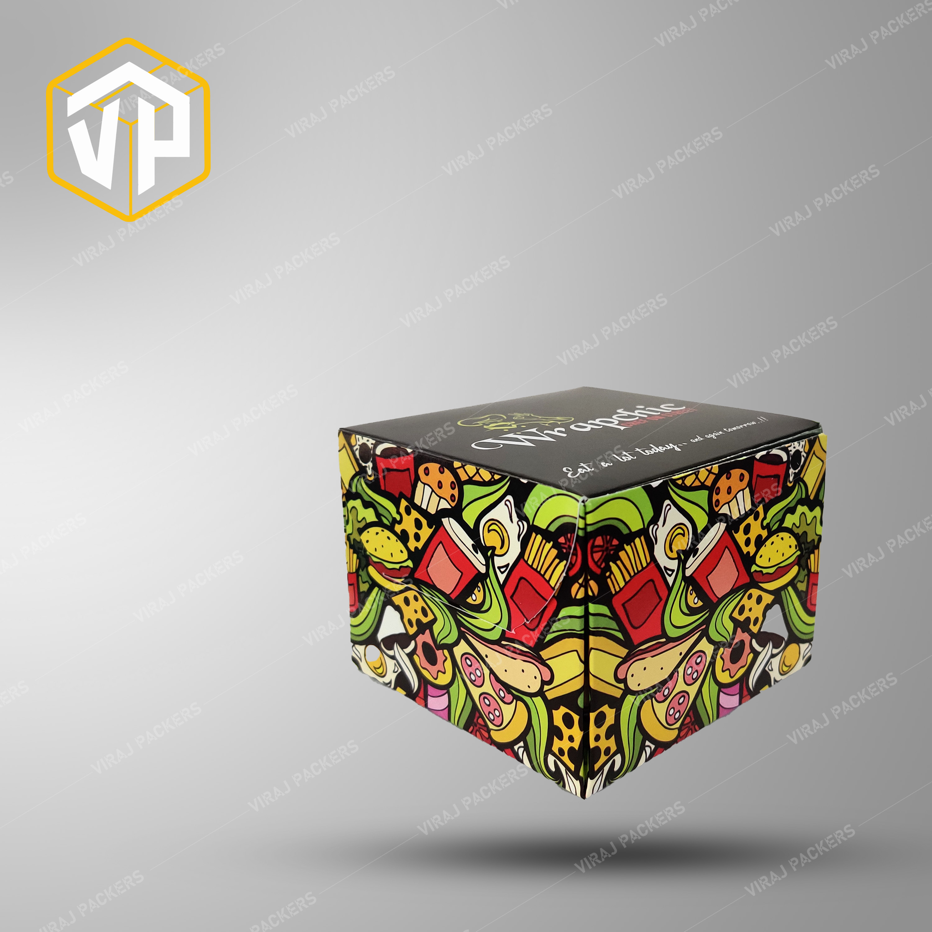 Burger Packaging Boxes With Premium Quality Customized Printed