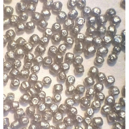 Conditioned Steel Cut Wire Shots - Silver Polished Steel Shots, 0.3 mm to 3 mm Thickness for Surface Preparation & Finishing Applications