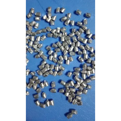 Zinc Cut Wire Shots - Steel Shots, 0.60mm to 3.00mm Thickness | Silver Color, Polished Surface for Superior Cleaning Applications
