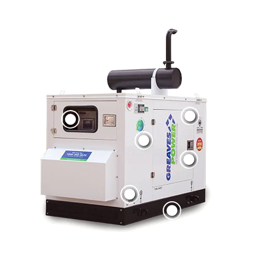 Gpwii-Pii- 20X 20 Kva Portable Gensets - Engine Type: Air-Cooled