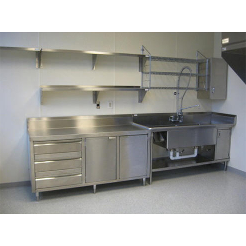 Commercial Portable Kitchen - Color: Silver