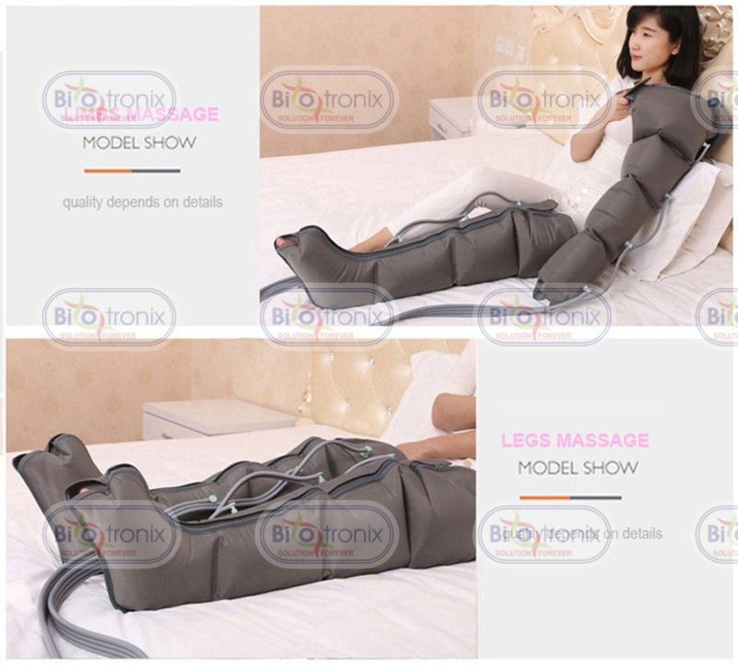 Leg Compression Pump System Improve Circulation, Reduce Swelling, And Sports Recovery