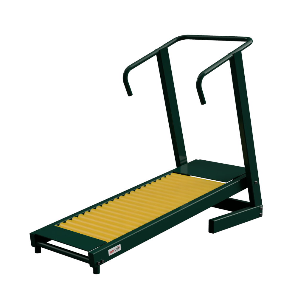Body Steel Roller Jogger Bs-057 - Non-electric Treadmill For Home & Outdoor Use | Commercial Grade Cardio Equipment, Lifetime Warranty, Mig Welding Technology