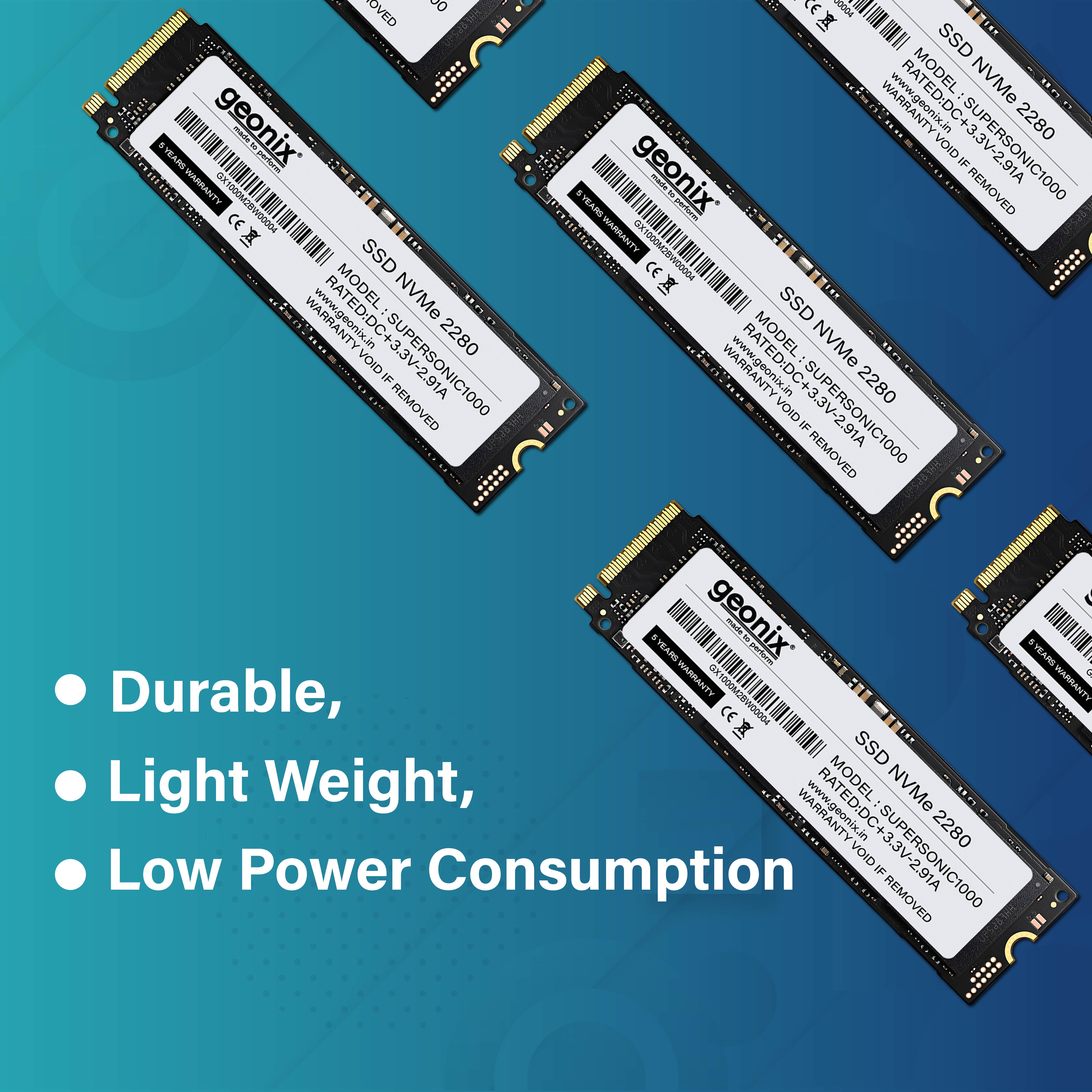 1tb M.2 Nvme Ssd - Up To 2400 Mbps Read Speed, 5-year Warranty | Durable, Low Power Consumption, Perfect For Gaming And Video Editing