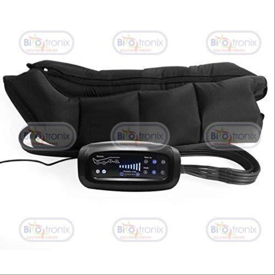 Biotronix Solution Foreverpneumatic Compression Dvt Pumps - Abs Plastic, Rectangular Design | Touch Screen Control, Adjustable Compression Pressure 60-240 Mmhg, Portable For Comprehensive Physiotherapy Therapy