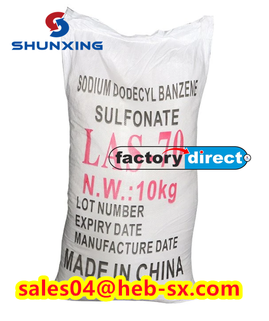 Factory Supply Detergent Raw Materials Las /Sdbs/sodium Dodecylbenzenesulphonate 60%~90% Cas 25155-30-0