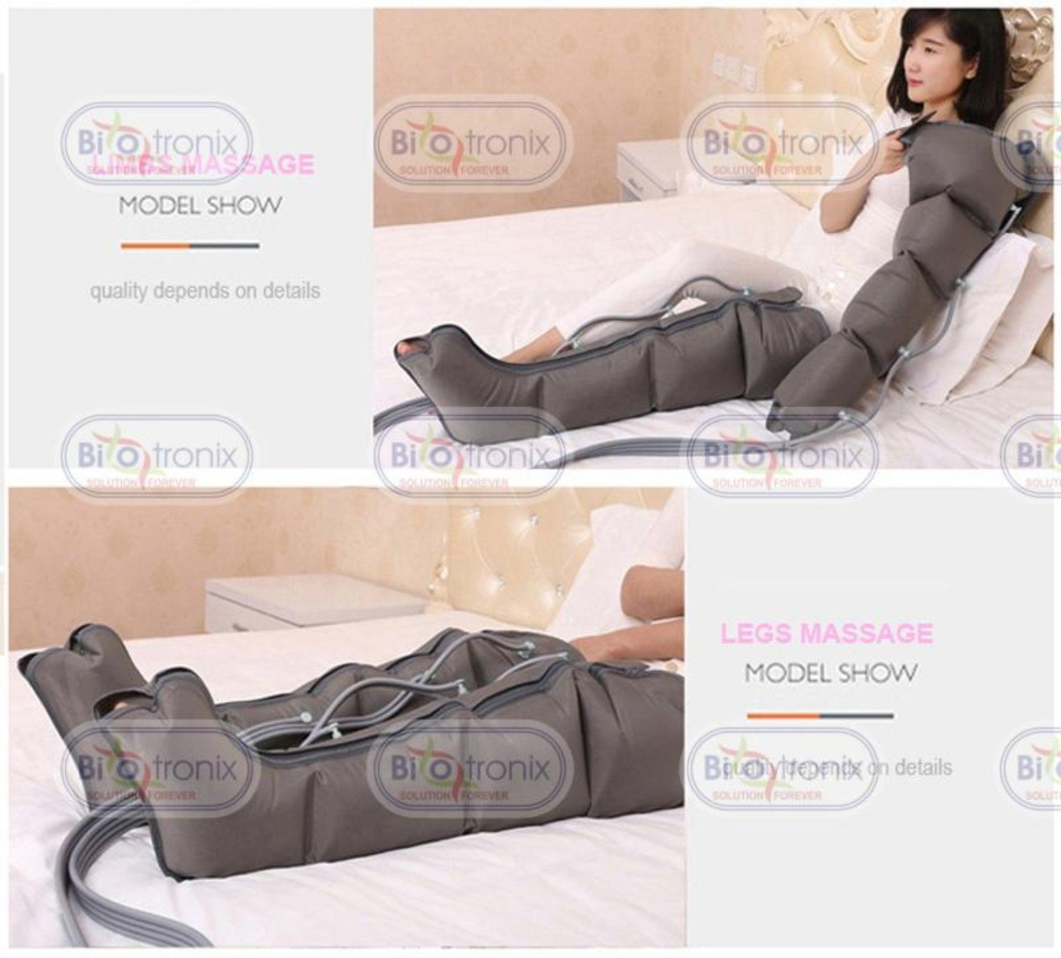 Leg And Foot Pain Relief Air Compression Device For Home