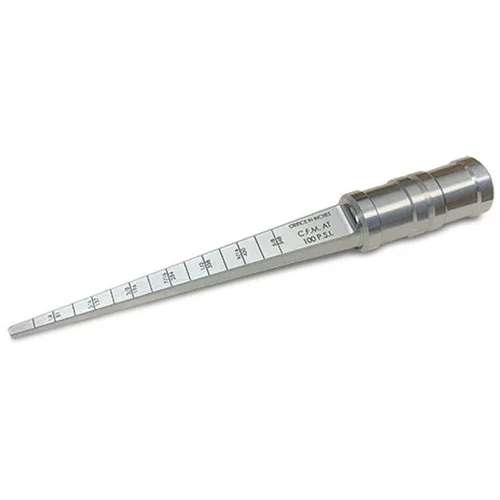 Blast Nozzle Gauge - Color: Silver