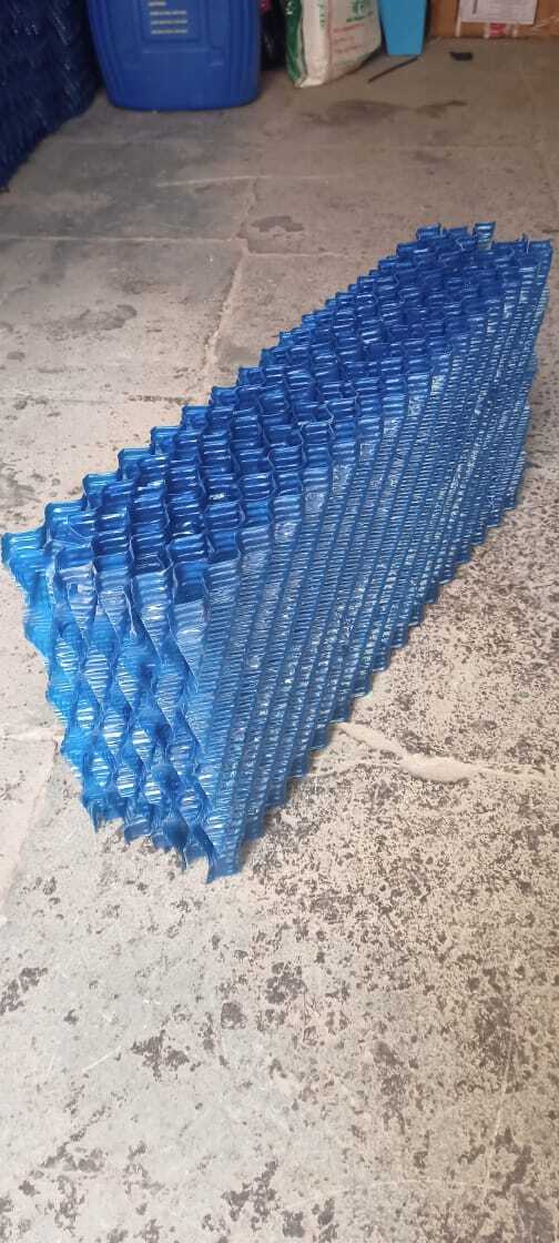 Honeycomb Designed Rigid Pvc - 600x300x150mm | Enhanced Air-water Splitting, Vacuum Formed, Double Edged, High Efficiency For Cooling Tower