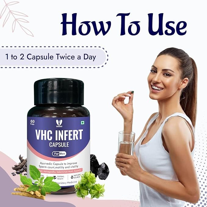 Vhc Infert Capsules - Age Group: For Adults