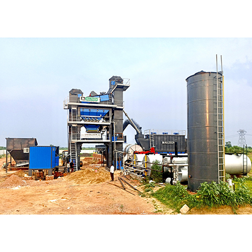 120 TPH Asphalt Batch Mix Plant - Robust Steel Structure | Manual Control, Hydraulic Oil Cooling System, High Quality Industrial Performance