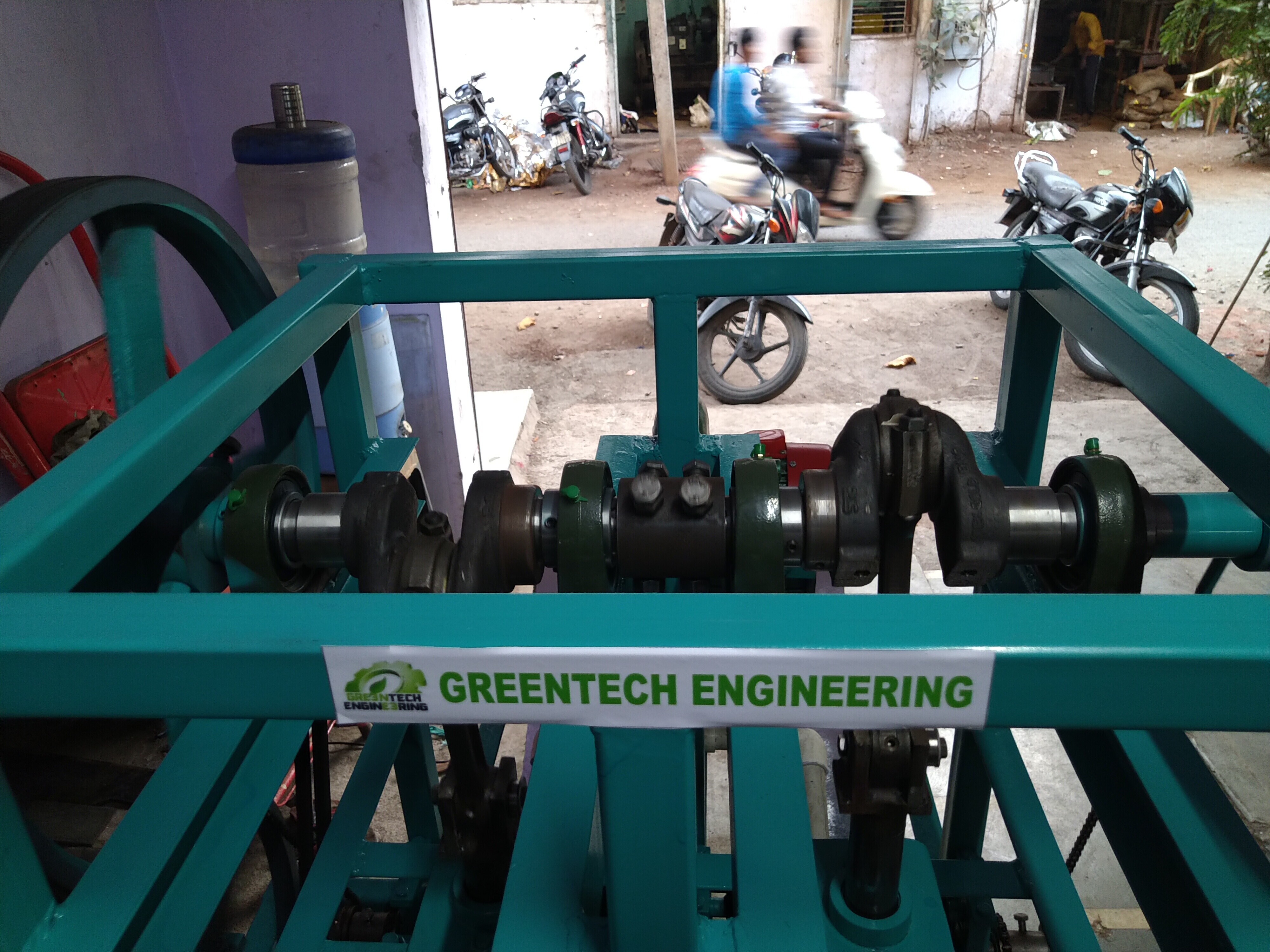 Double Die Dona Making Machine - 350kg Weight, 240v Voltage, Blue Color | Plc Control System, Paper Cutting Type