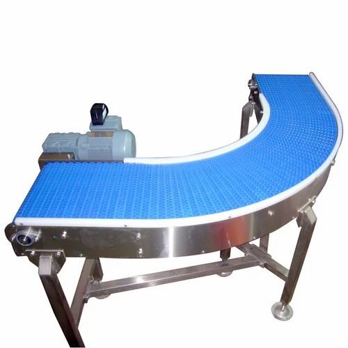 Modular Belts Conveyors - Material: Stainless Steel
