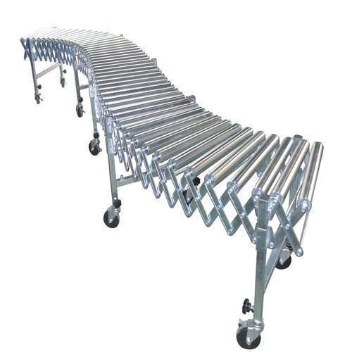Flexible Roller Conveyor - Color: Gray