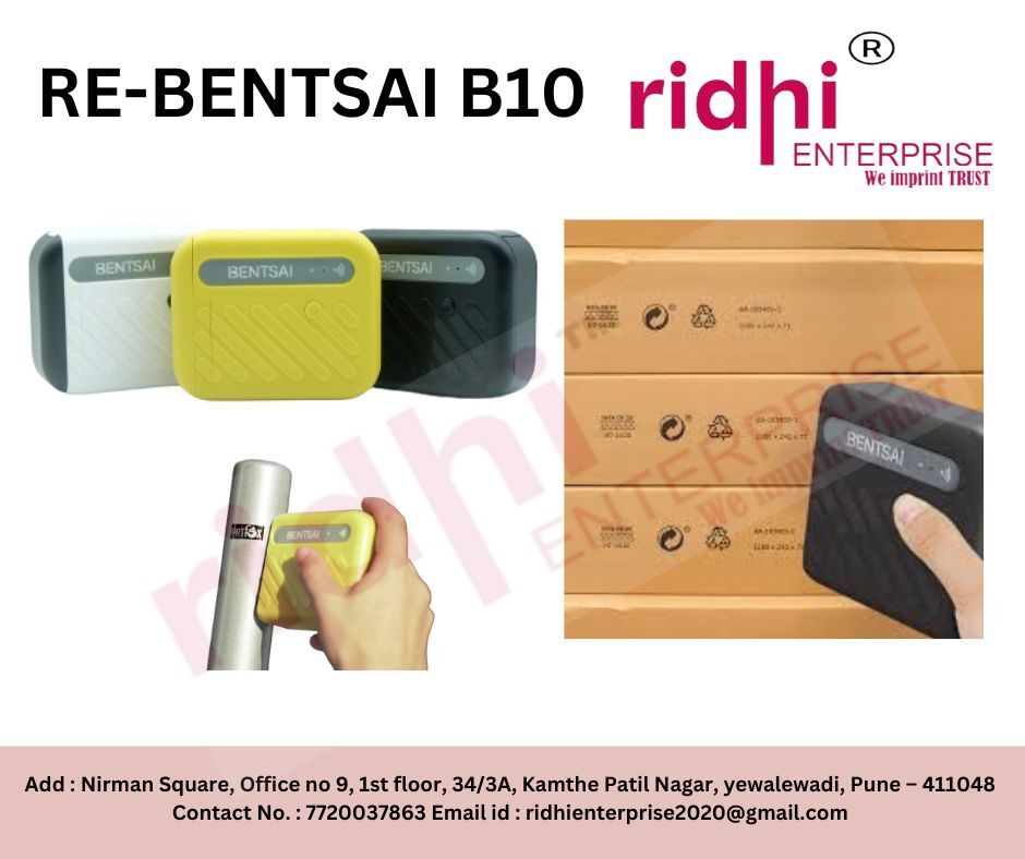 Re B10 Handheld Printer - Black Print Speed: 30 M/m