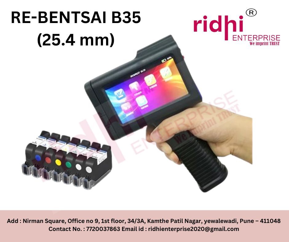 Bentsai B35 Handheld Inkjet Printer - Automatic Grade: Semi-automatic
