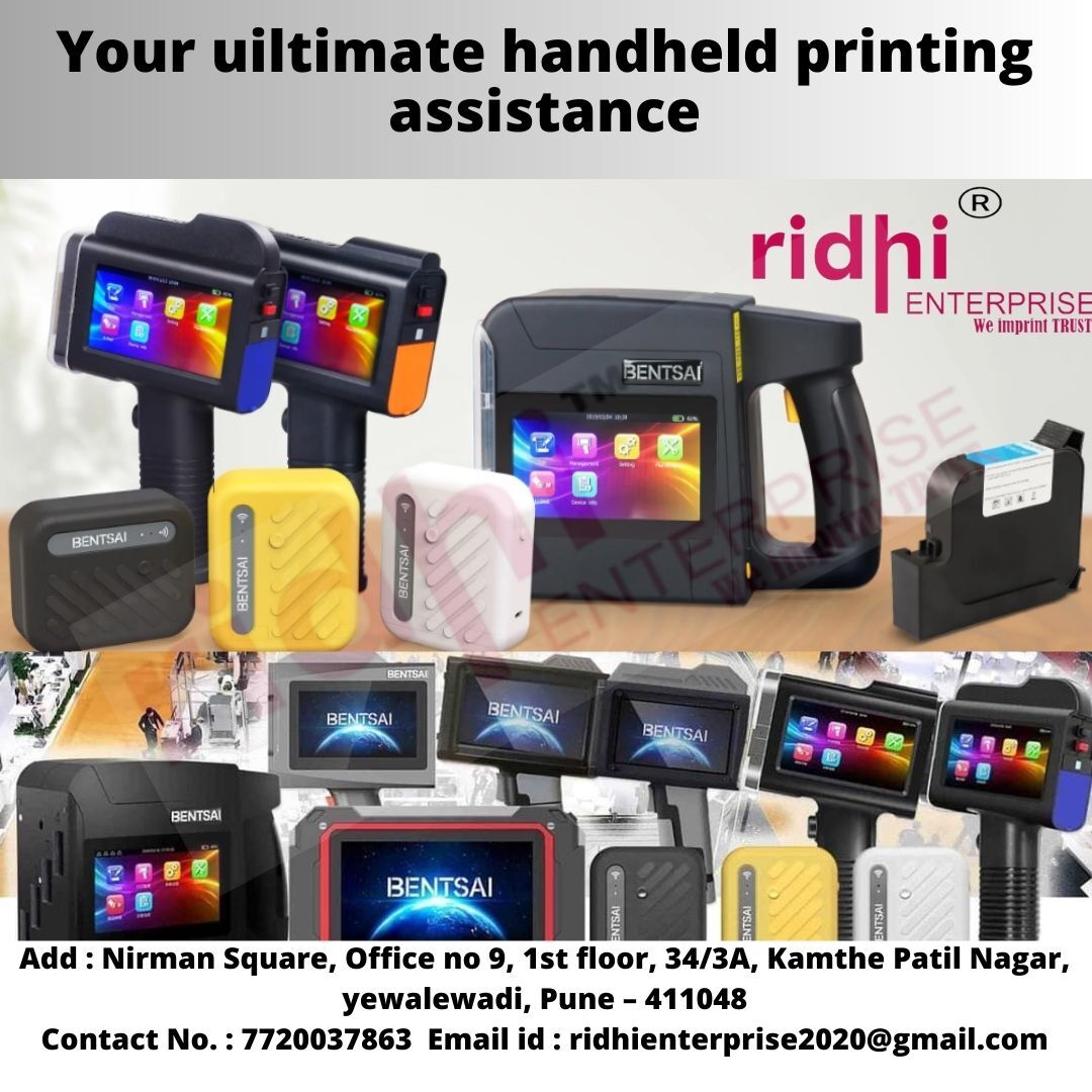 Bentsai B35 Handheld Inkjet Printer - Automatic Grade: Semi-automatic