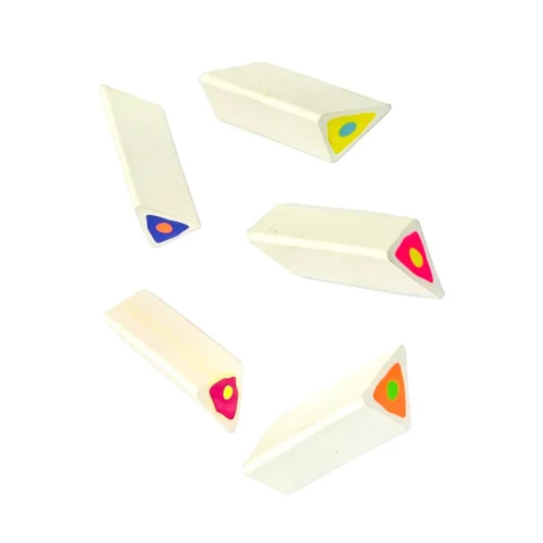 Kids Fancy Eraser - High Quality Rubber, Compact Size, Multicolor Design | Durable Eraser For School, Fun Addition To Stationery