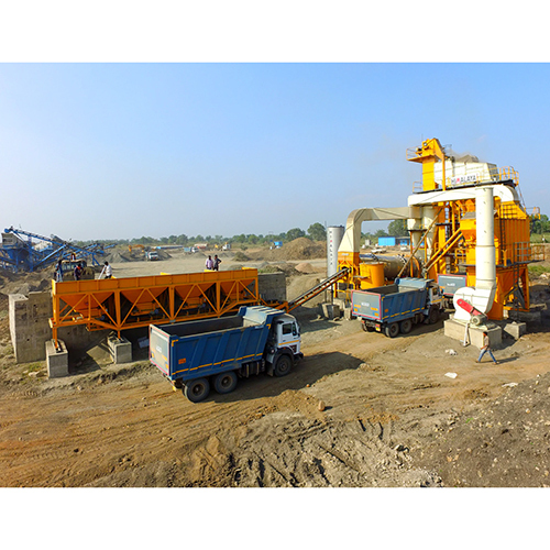 Industrial Asphalt Batch Mix Plant - Capacity: 80-240 Tph T/Hr