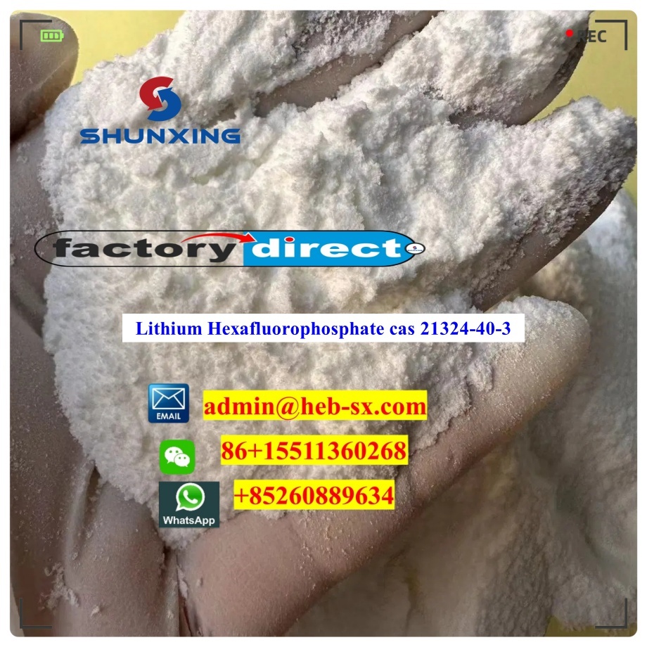 Top Factory Hot Selling High Quality Lithium Hexafluorophosphate 21324-40-3 - Purity: 99.99%