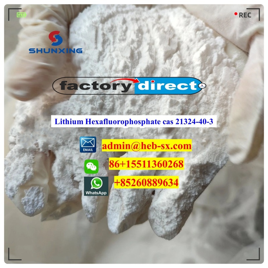 Top Factory Hot Selling High Quality Lithium Hexafluorophosphate 21324-40-3 - Purity: 99.99%