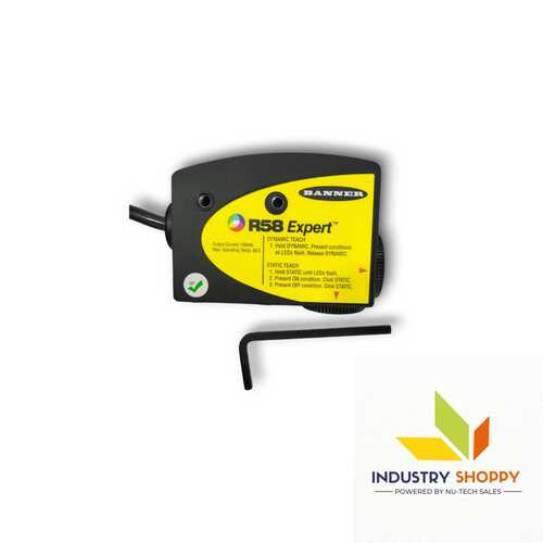 बैANNER R58ECRGB1 रंग मार्क सेंसर