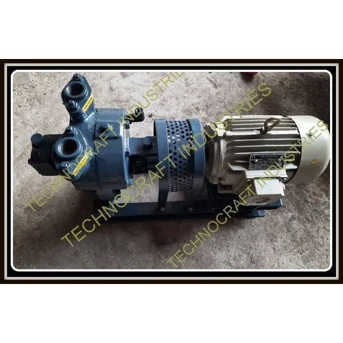 Single Stage Liquid Ring Vacuum Pump - Flow Rate: 50 Cubic Meter To 1080 Cubic Meter