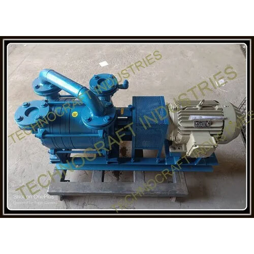 Double Stage Liquid Ring Vacuum Pump - Flow Rate: 50 Cubic Meter To 1080 Cubic Meter