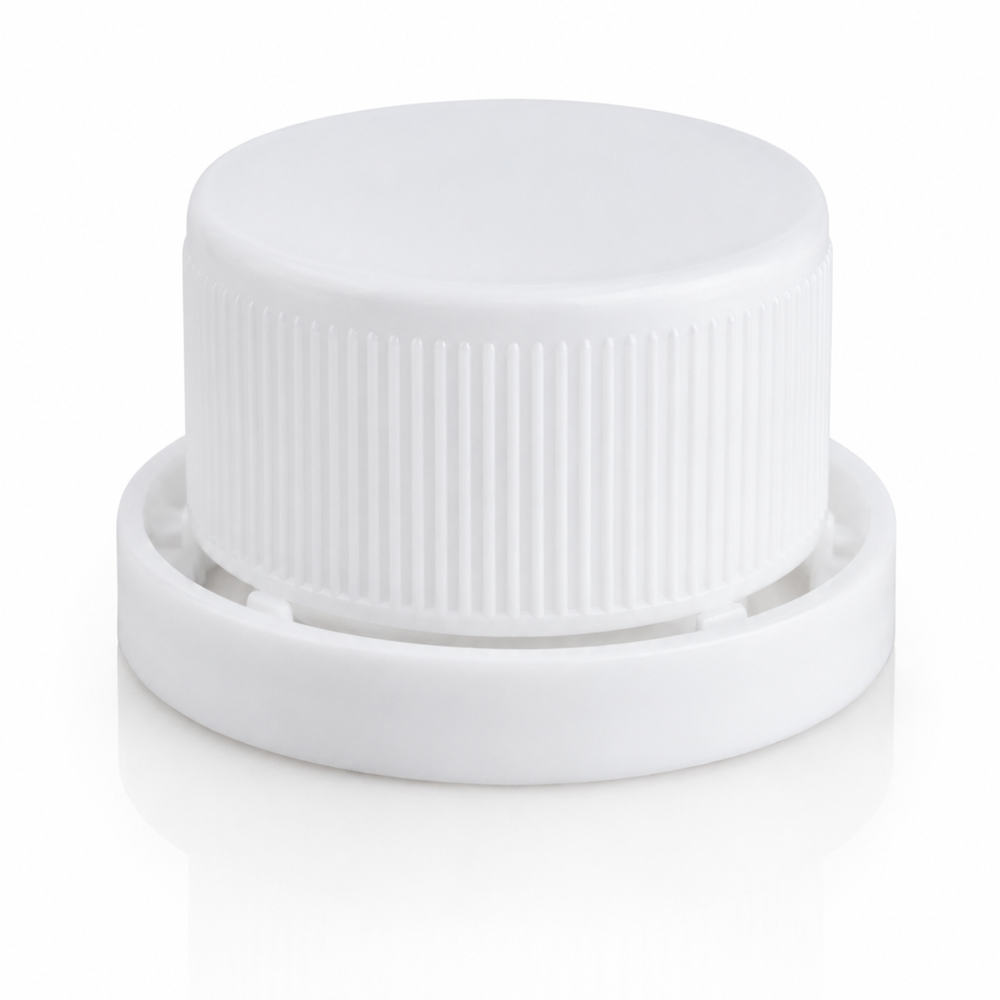 5 Litre Plastic Can Cap - Color: White
