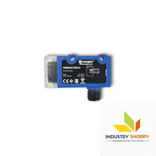 Wenglor WM03NCT2S614 रंग मार्क संवेदक