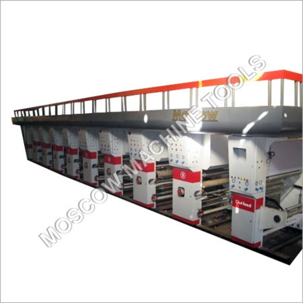 8 Colours Rotogravure Printing Machine - Automatic Grade: Automatic