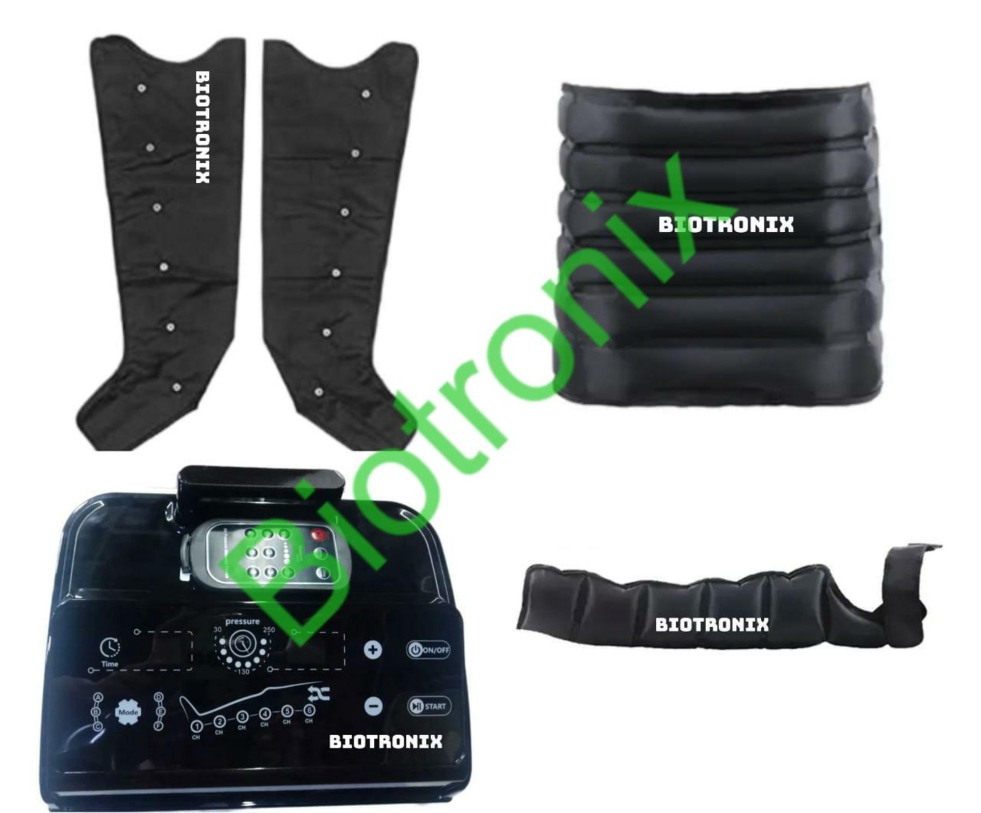 Air Compression Therapy Recovery Boots With Six Chambers Compression Therapy - Age Group: Adults